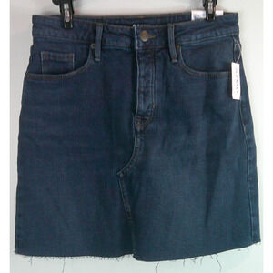 Old Navy Jean Skirt High Rise Dark Wash Women's 4 New